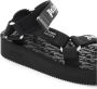 Palm Angels Zwarte Sneakers met Band en Logo Detail Black Dames - Thumbnail 11