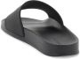 Palm Angels Slippers & Mules Dames Essential Logo Slider Zwart in zwart - Thumbnail 7