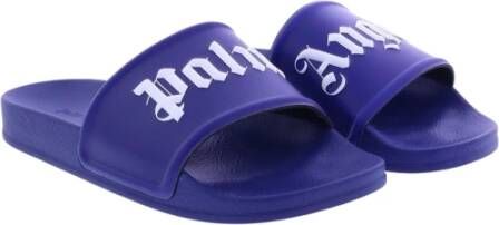 Palm Angels Zomer Sliders voor Vrouwen Blauw Dames