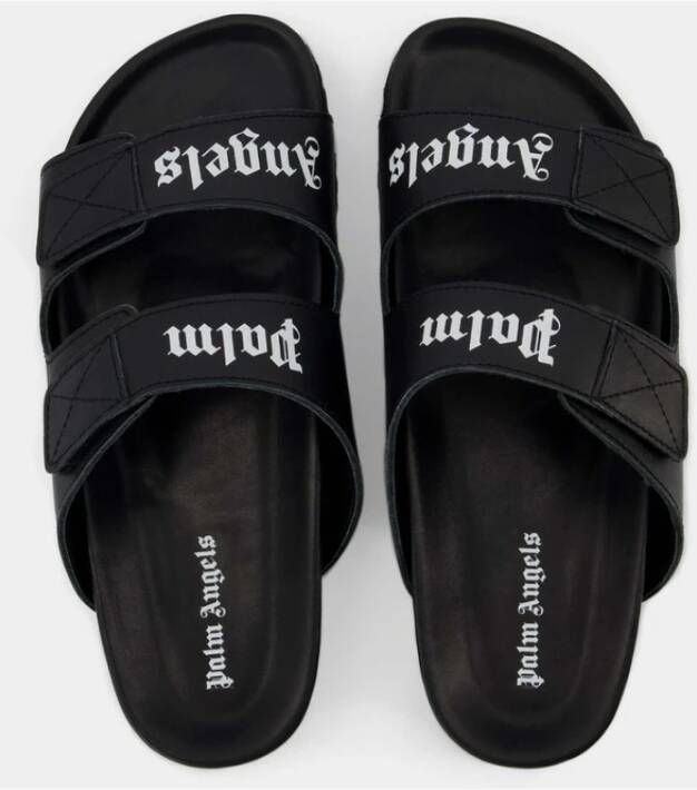 Palm Angels Slippers met logoprint Zwart - Foto 11