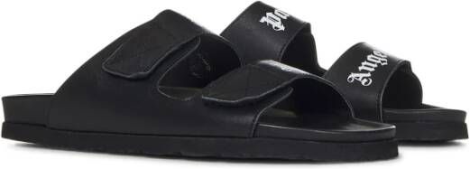 Palm Angels Zwarte zomerslippers Zwart Heren