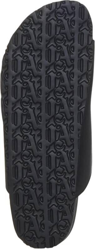 Palm Angels Zwarte zomerslippers Zwart Heren