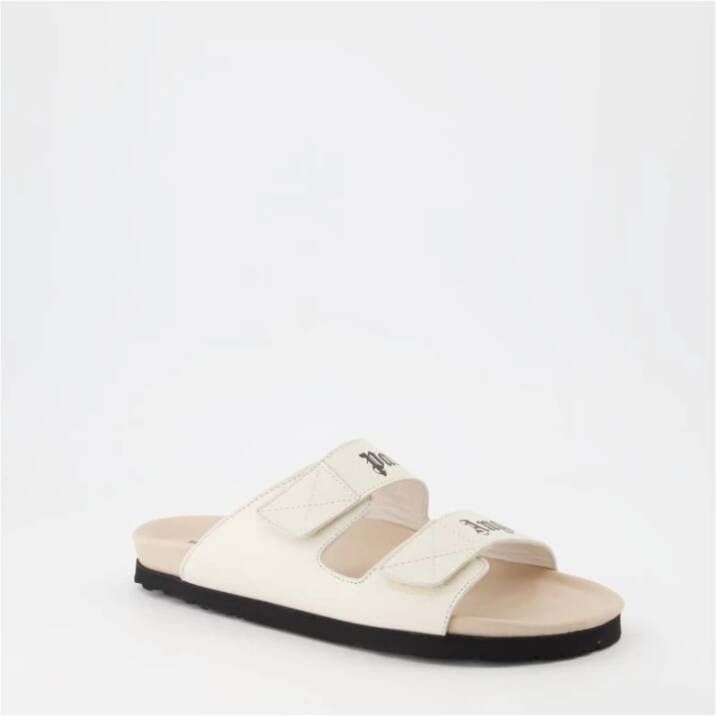 Palm Angels Sliders Beige Dames