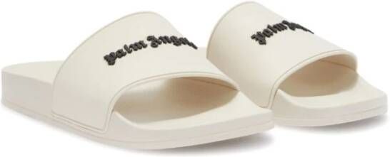 Palm Angels Slippers met logoprint Beige - Foto 10