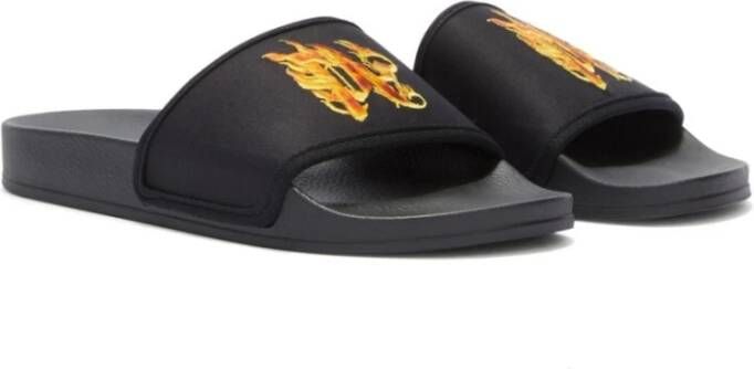 Palm Angels Sliders Black Heren