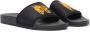 Palm Angels Zwarte Stoffen Slipper met Voorkant Logo - Thumbnail 6