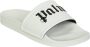 Palm Angels Slippers met logoprint Wit - Thumbnail 6