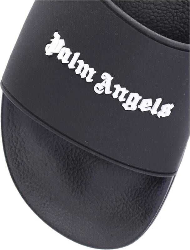 Palm Angels Zwarte Sandalen met Stijl Zwart Heren