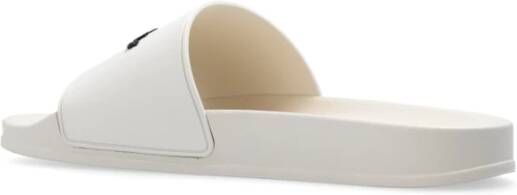 Palm Angels Slippers met logoprint Beige - Foto 5