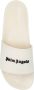 Palm Angels Slippers met logoprint Beige - Thumbnail 6
