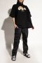 Palm Angels Slippers met logoprint Zwart - Thumbnail 6