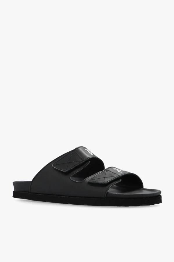 Palm Angels Slippers met logoprint Zwart - Foto 7