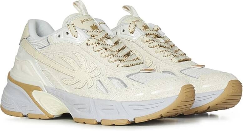 Palm Angels Beige Sneakers Chic Style Beige Dames