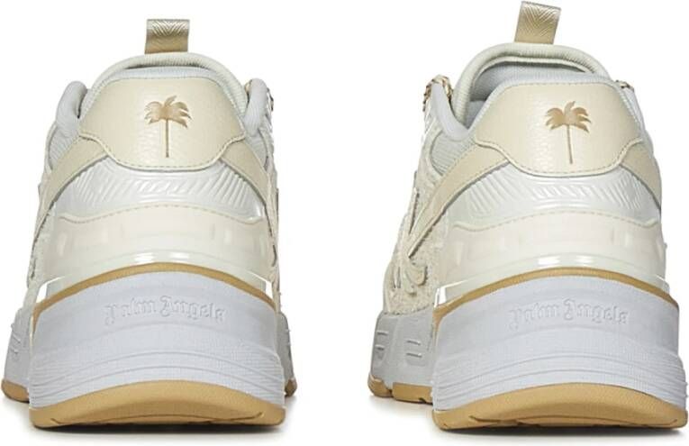 Palm Angels Beige Sneakers Chic Style Beige Dames