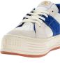 Palm Angels Luxe Leren Sneakers Blauw Heren - Thumbnail 4