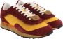 Palm Angels Heren Fringe Runner Burgundy Yellow Multicolor Heren - Thumbnail 4