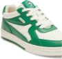 Palm Angels Witte Leren Sneakers met Smaragdgroene Accenten White - Thumbnail 10