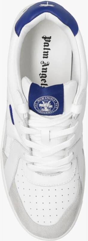 Palm Angels Sneakers met logo White Heren