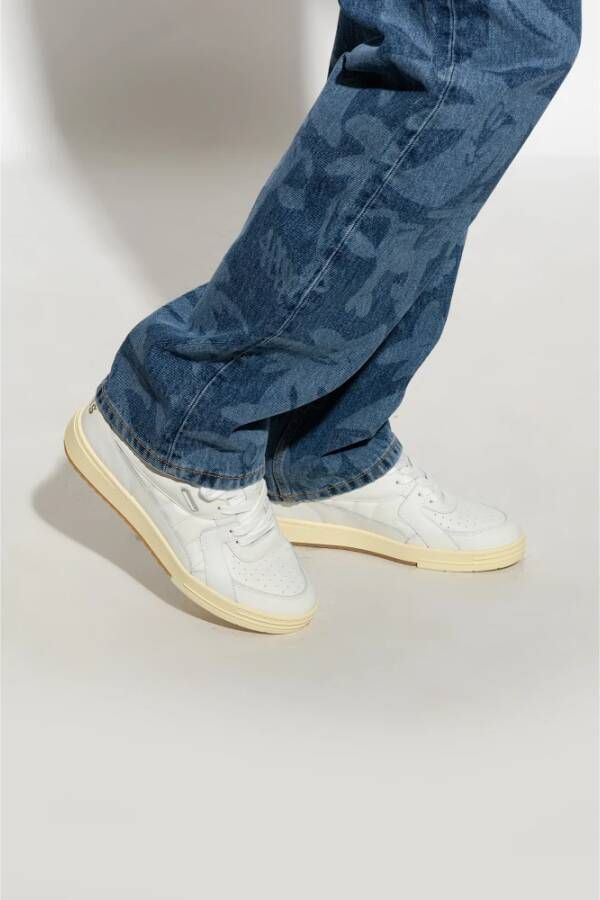Palm Angels Sneakers met logo White Heren