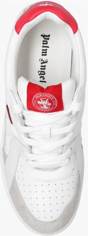 Palm Angels Sneakers met logo White Heren