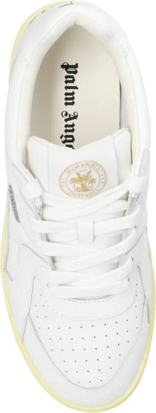 Palm Angels Sneakers met logo Wit Dames