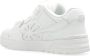 Palm Angels Venice Leren Sneakers in Wit White - Thumbnail 19