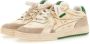 Palm Angels Groene Sneakers Regular Fit Geschikt voor Alle Temperaturen 100% Leer Green Heren - Thumbnail 5