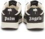 Palm Angels University Lace-up Leren Sneakers Wit Heren - Thumbnail 7