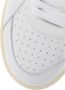 Palm Angels Witte universiteits veterschoenen van leer Wit Heren - Thumbnail 4