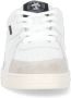 Palm Angels Witte leren sneakers met gewatteerde inzetstukken White Heren - Thumbnail 3