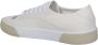 Palm Angels Crème Canvas Lage Sneakers White Heren - Thumbnail 3