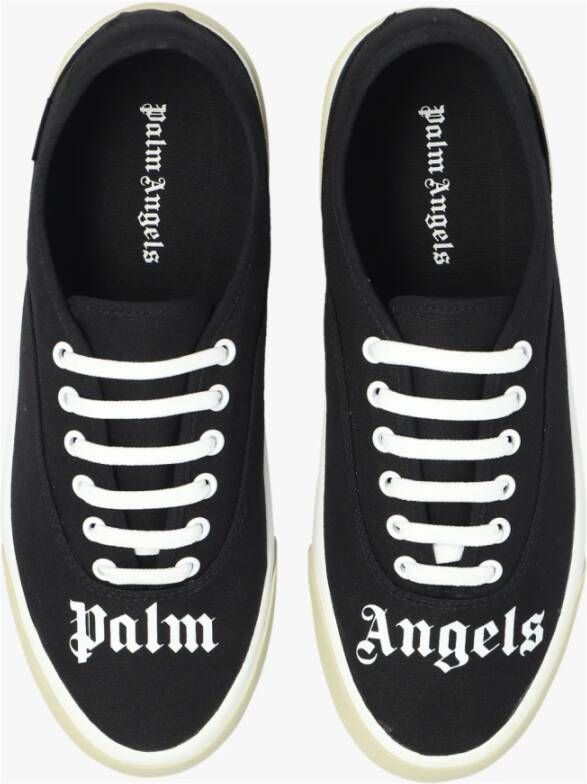 Palm Angels Sportschoenen Sneakers met Bedrukt Logo Zwart Heren