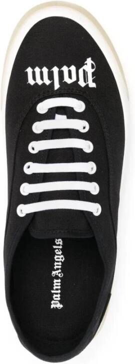 Palm Angels Logo Skaters Low Sneakers Zwart Heren