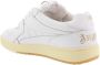 Palm Angels Witte universiteits veterschoenen van leer Wit Heren - Thumbnail 12