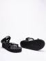 Palm Angels Witte Sandalen met Logoprint Band Black - Thumbnail 4