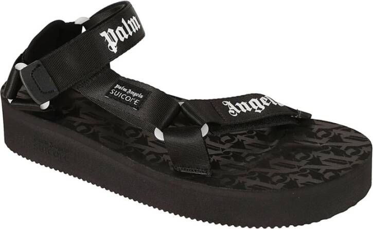 Suicoke x Palm Angels Depa sandalen met logoprint Zwart - Foto 6