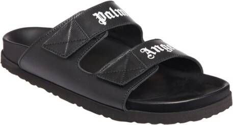 Palm Angels Stijlvolle Flip Flops en Sliders voor Heren Zwart Heren