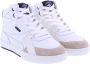 Palm Angels University sneaker van leer met suède details - Thumbnail 3