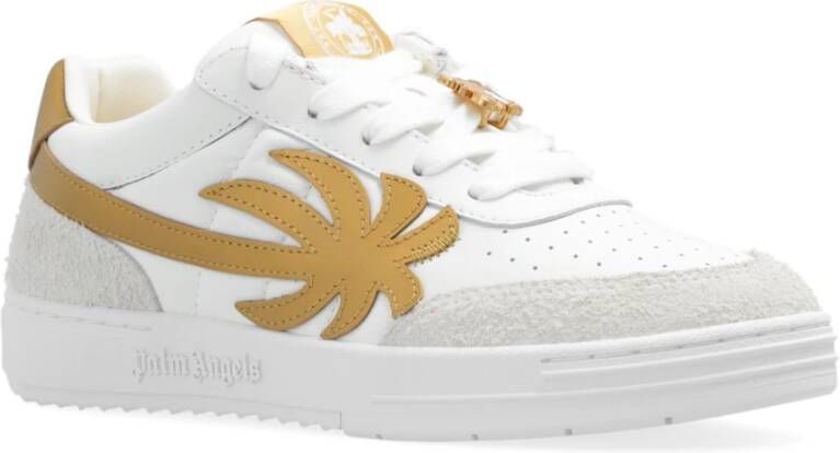 Palm Angels Universiteitssneakers White Dames