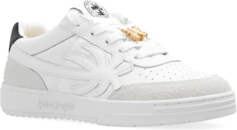 Palm Angels Universiteitssneakers White Dames