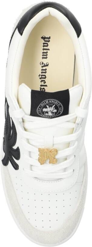 Palm Angels Universiteitssneakers White Heren