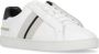 Palm Angels Witte Leren Sneakers met Contrasterende Banden White Heren - Thumbnail 2