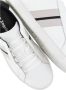 Palm Angels Witte Leren Sneakers met Contrasterende Banden White Heren - Thumbnail 5