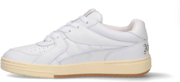 Palm Angels University leren sneakers Wit - Foto 12