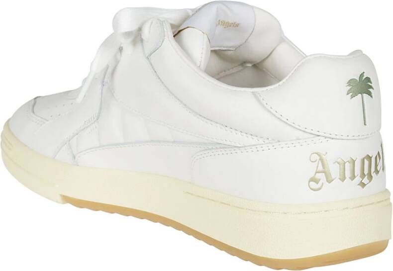 Palm Angels University leren sneakers Wit - Foto 15