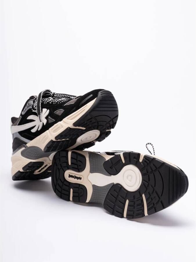 Palm Angels Zwart Grijs Sneakers Black Heren