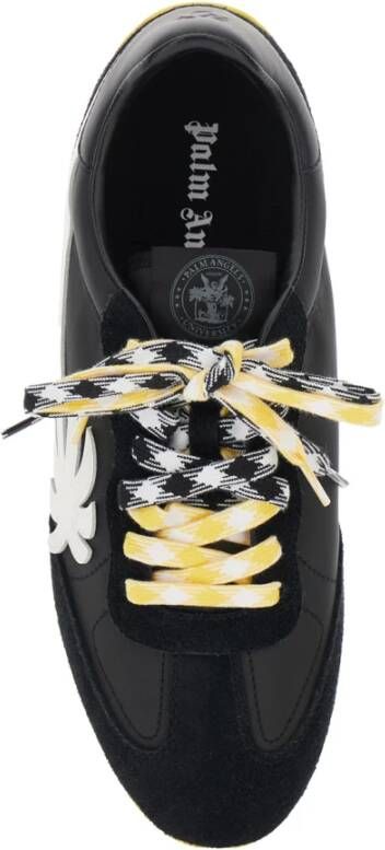 Palm Angels Zwarte lage sneakers met logo