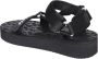 Palm Angels Zwarte Sneakers met Band en Logo Detail Black Dames - Thumbnail 4