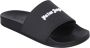 Palm Angels Slippers & Mules Dames Essential Logo Slider Zwart in zwart - Thumbnail 23