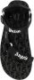 Palm Angels Zwarte Sneakers met Band en Logo Detail Black Dames - Thumbnail 2